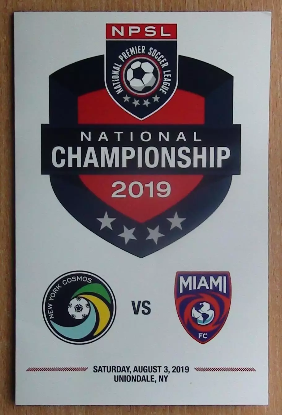 Чемпионат США. Cosmos New York - FC Miami 3.08.2019