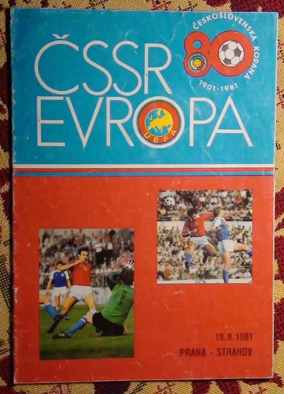 Чехословакия - остальная Европа 1981