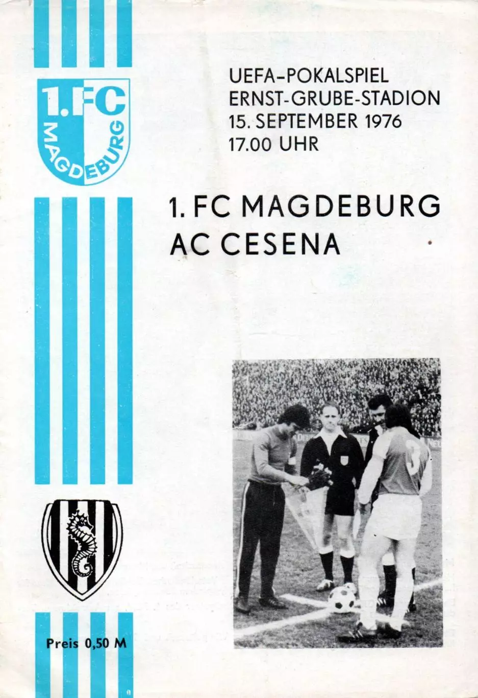 Магдебург, ГДР - Чезена, Италия 1976
