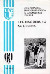 Магдебург, ГДР - Чезена, Италия 1976