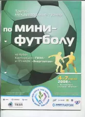 Турнир по мини-футболу на Кубок Энергоатом 2008, Новосибирск, уч. в описании