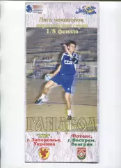 ГАНДБОЛ. ЗТР Запорожье - Фотекс, Венгрия 4.12.2004
