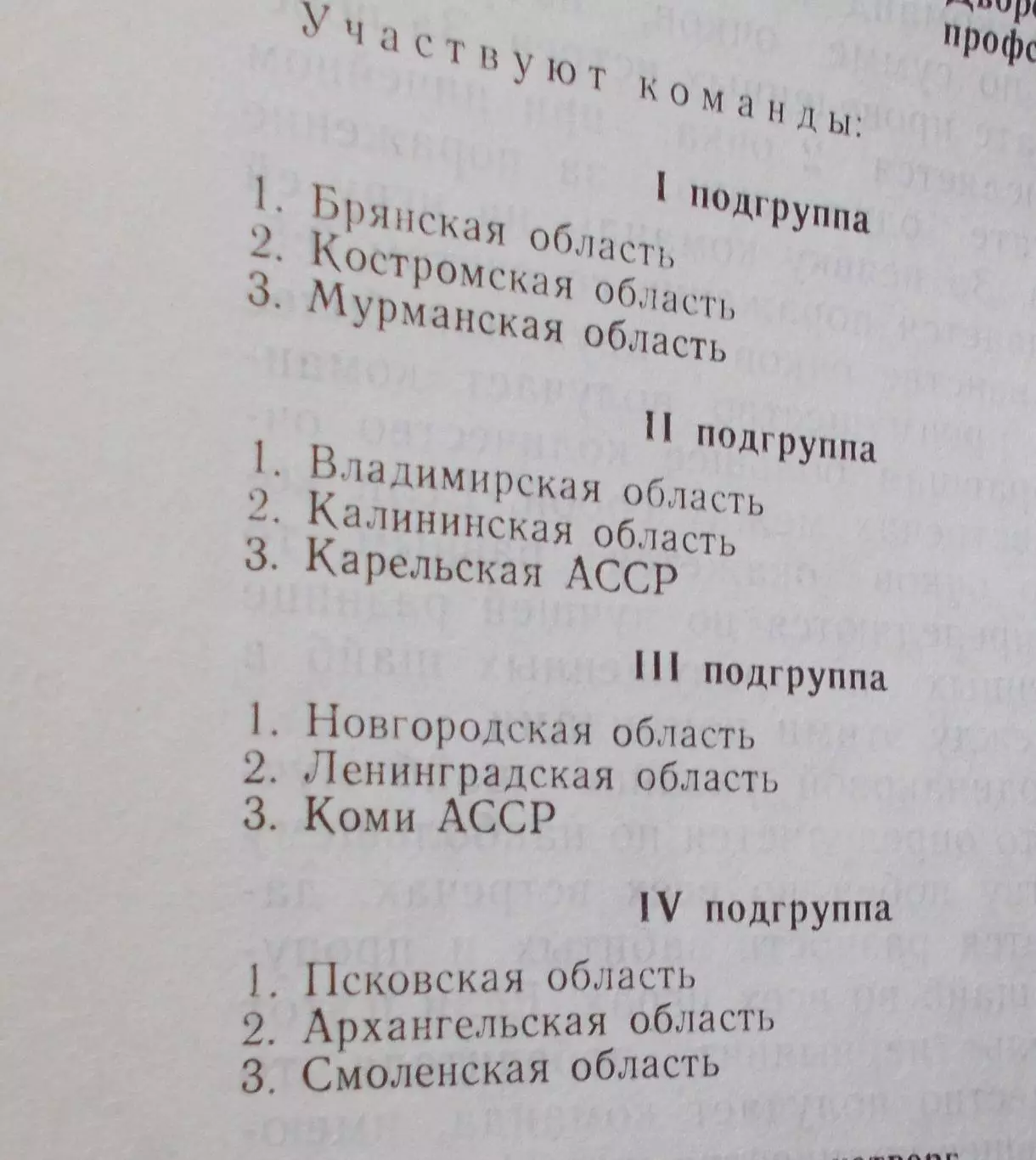Зональный турнир Золотая шайба, Архангельск 1983, участники на втором фото 1