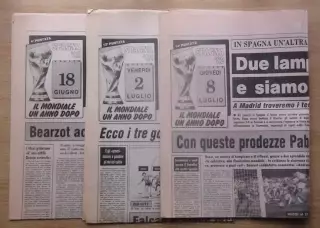 La Gazzetta dello Sport (Италия) к дням Чемпионата мира 1982