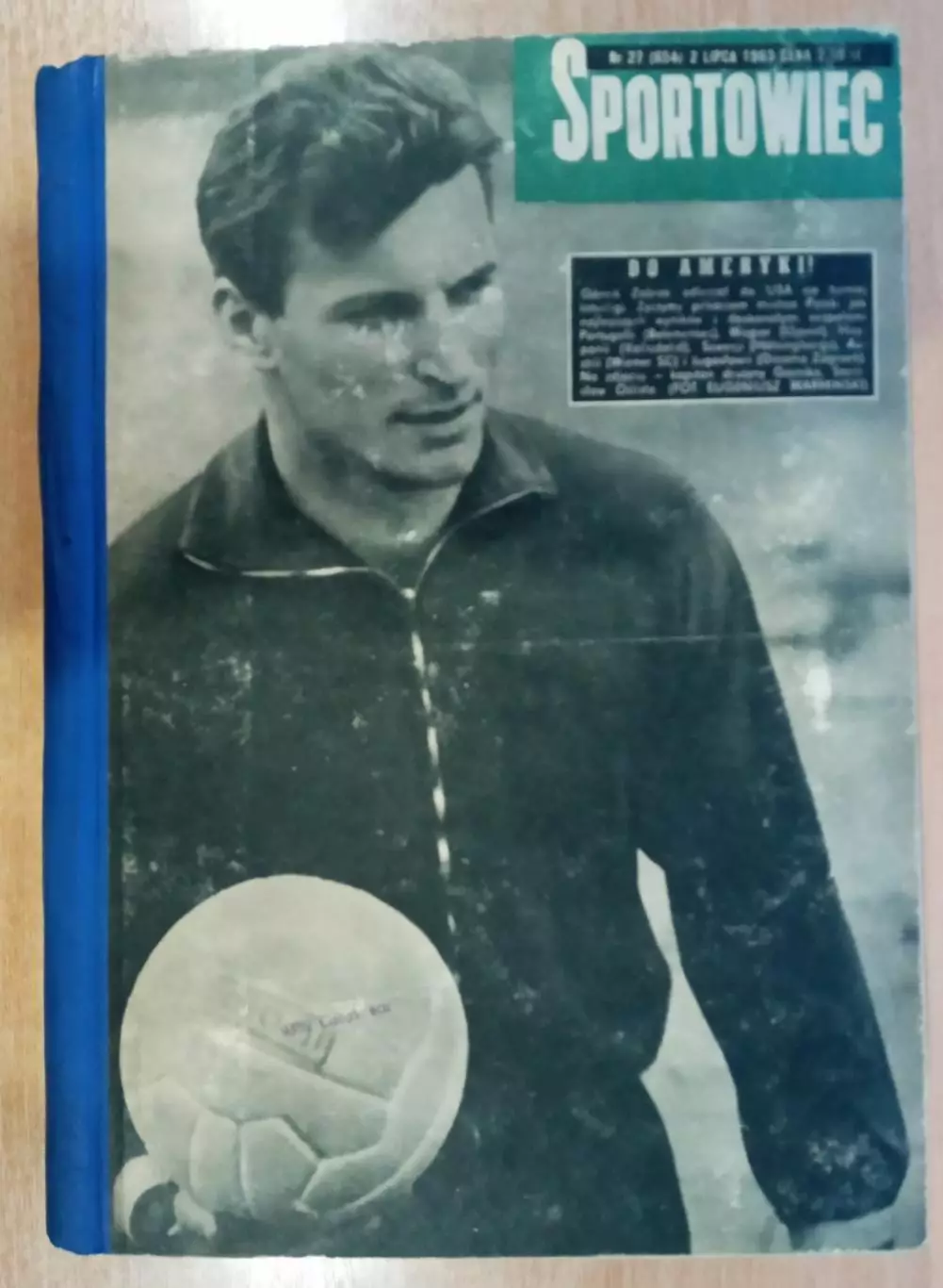 Книги-подшивка журнала Спортовец (Польша), середина 1960-х гг. №2