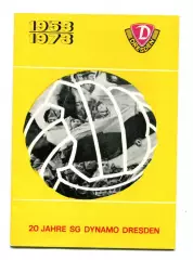 20 лет Динамо Дрезден, ГДР, 1953-1973