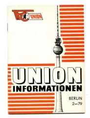 Унион Берлин, ГДР, №2-1979 год