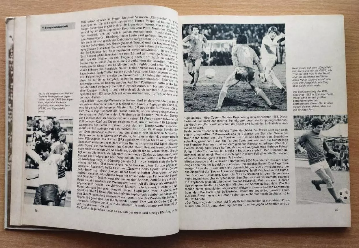Чемпионат Европы по Футболу, Франция, 1984, издание ГДР 4