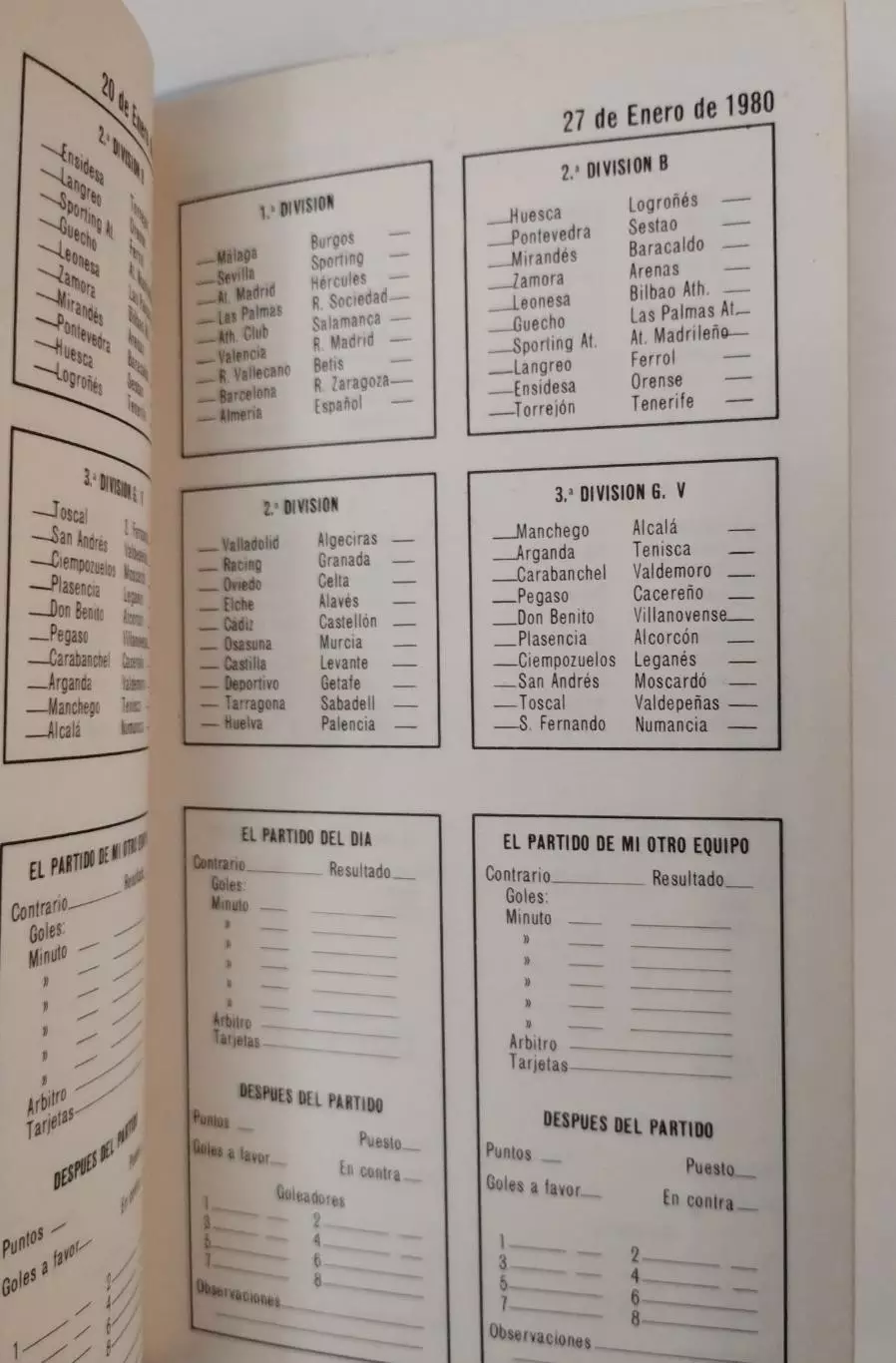 Ежегодник Реал Мадрид, Испания 1979-80 1