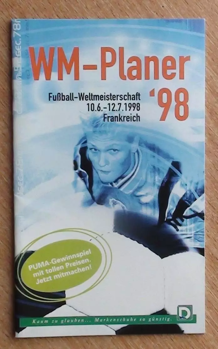 Чемпионат мира, Франция, 1998, французское издание №1