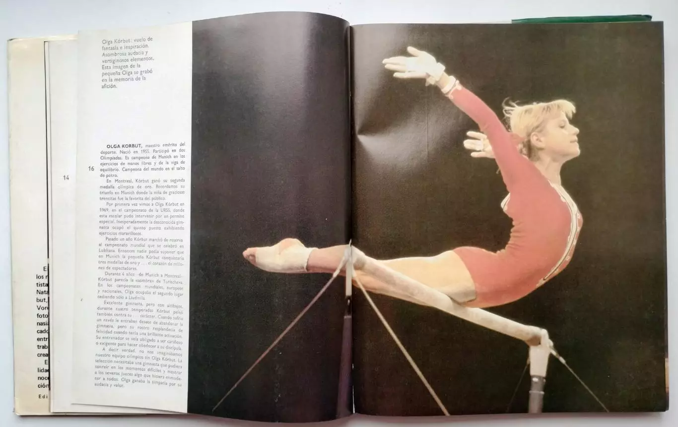 Гимнастика. Голубев Владимир Звезды советской гимнастики 1979 (испан.яз.) 2