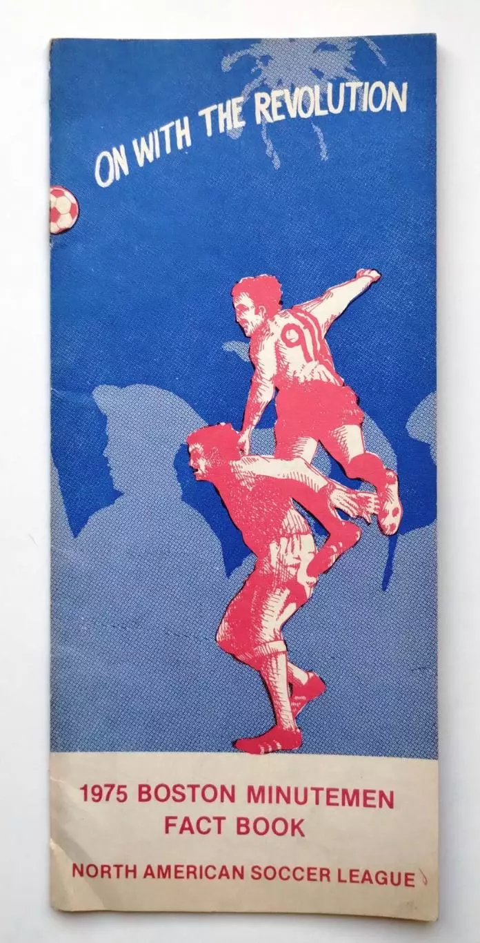 Ежегодник. NASL Boston Minutemen, США 1975