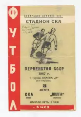 СКА Киев - Волга Калинин 1967