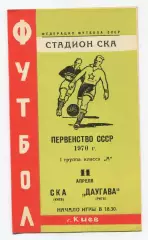 СКА Киев - Даугава Рига 1970