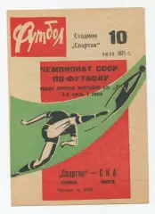 Спартак Сумы - СКА Киев 1971