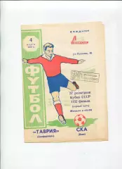 Таврия Симферополь - СКА Киев 1978, кубок