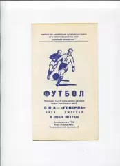 СКА Киев - Говерла Ужгород 1979