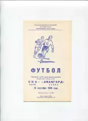 СКА Киев - Авангард Ровно 1980