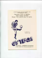 СКА Киев - Подолье Хмельницкий 1984