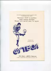 СКА Киев - Днепр Черкассы 1984