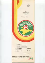 Таврия Симферополь - СКА Киев 1985