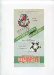 СКА Киев - Нива Тернополь 1986