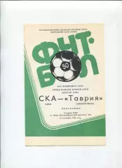 СКА Киев - Таврия Симферополь 1987
