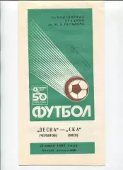 Десна Чернигов - СКА Киев 1987