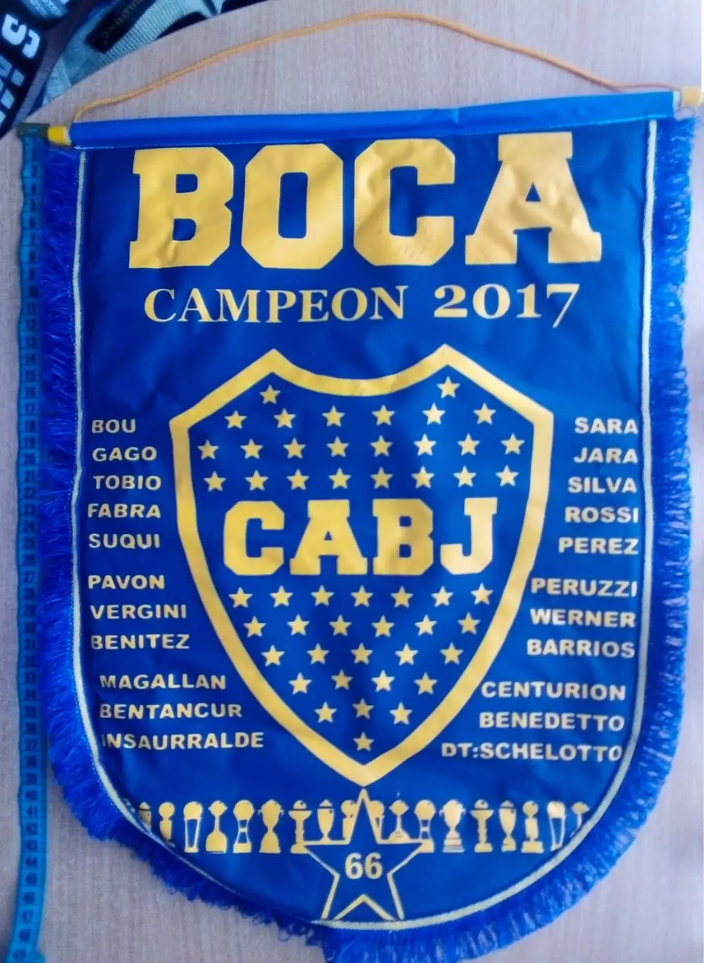 Вымпел ФК Бока Хуниорс Буэнос-Айрес, Аргентина