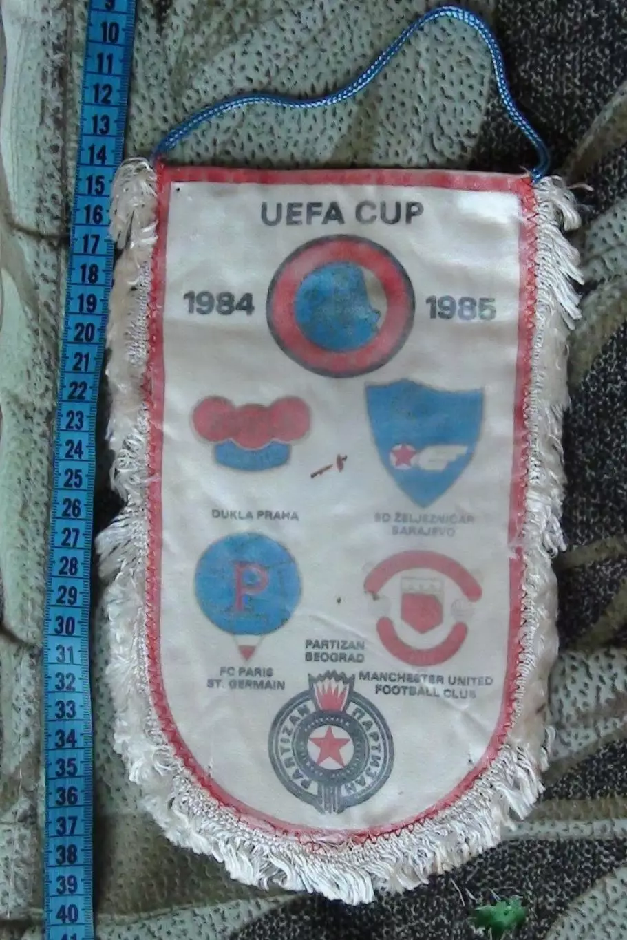 Вымпел ФК Видеотон, Венгрия - Реал Мадрид, Испания 1985, финал Кубка УЕФА 1
