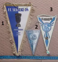 Вымпел ФК Шальке-04 Гельзенкирхен, Германия №3