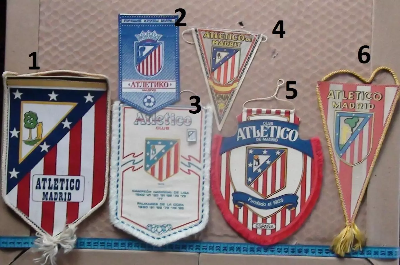 Вымпел ФК Атлетико Мадрид, Испания №1