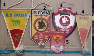 Вымпел ФК Рома Рим, Италия №1