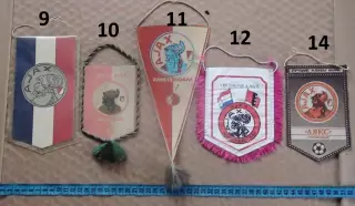 Вымпел ФК Аякс Амстердам, Нидерланды, №10