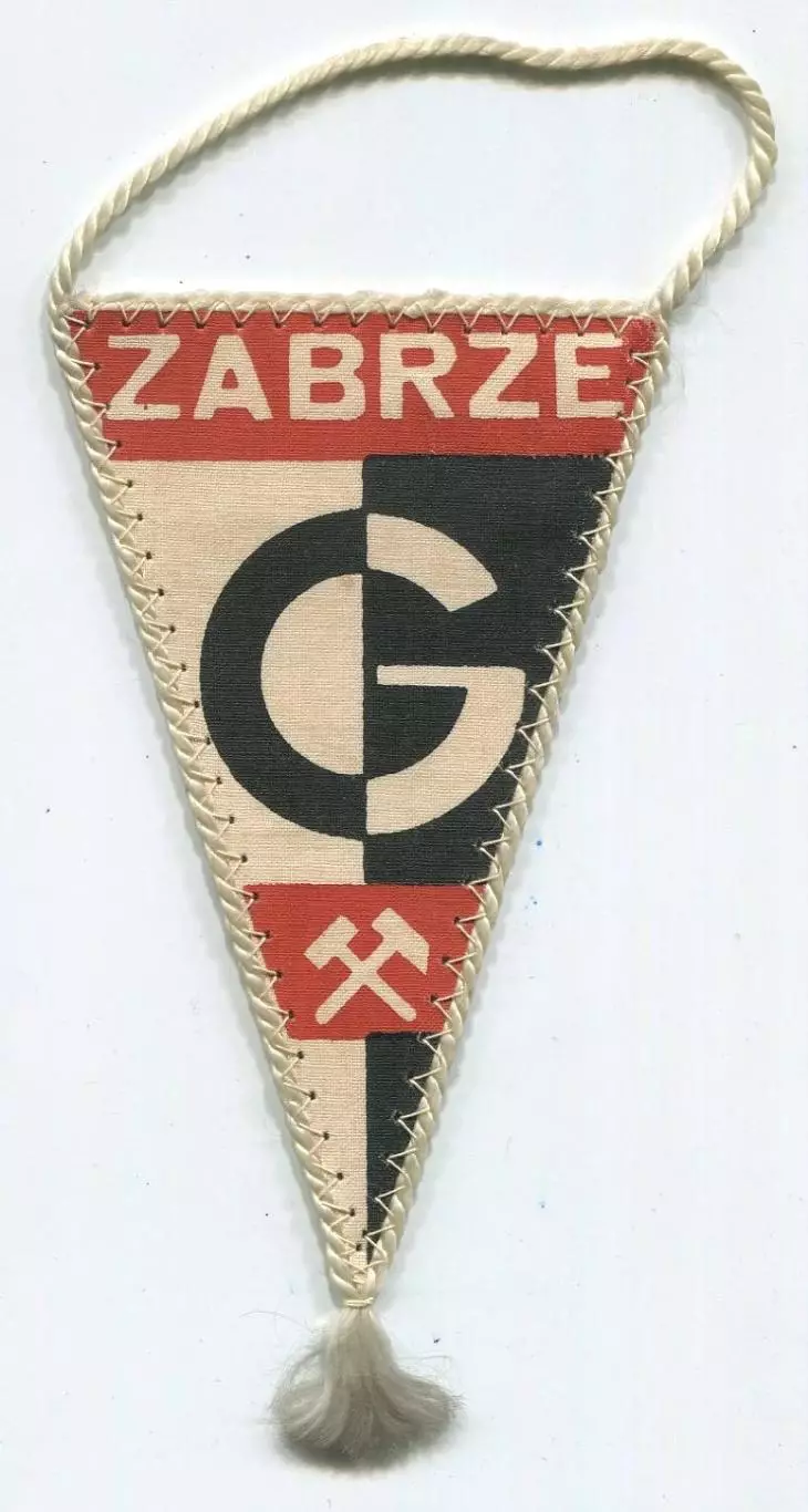 Вымпел ФК Гурник Забже, Польша, вид 2