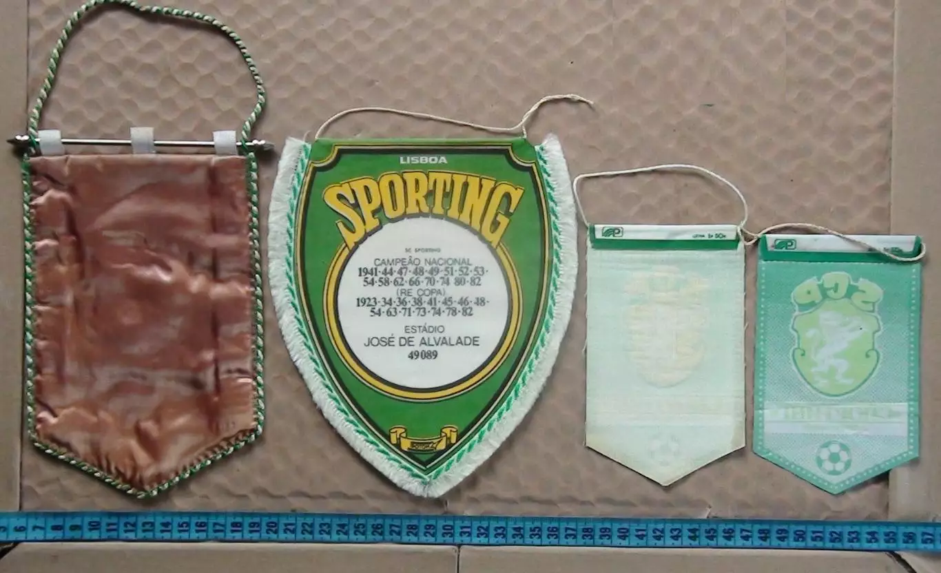 Вымпел ФК Спортинг Лиссабон, Португалия, оригинальный №1 1