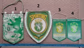 Вымпел ФК Спортинг Лиссабон, Португалия, оригинальный №1