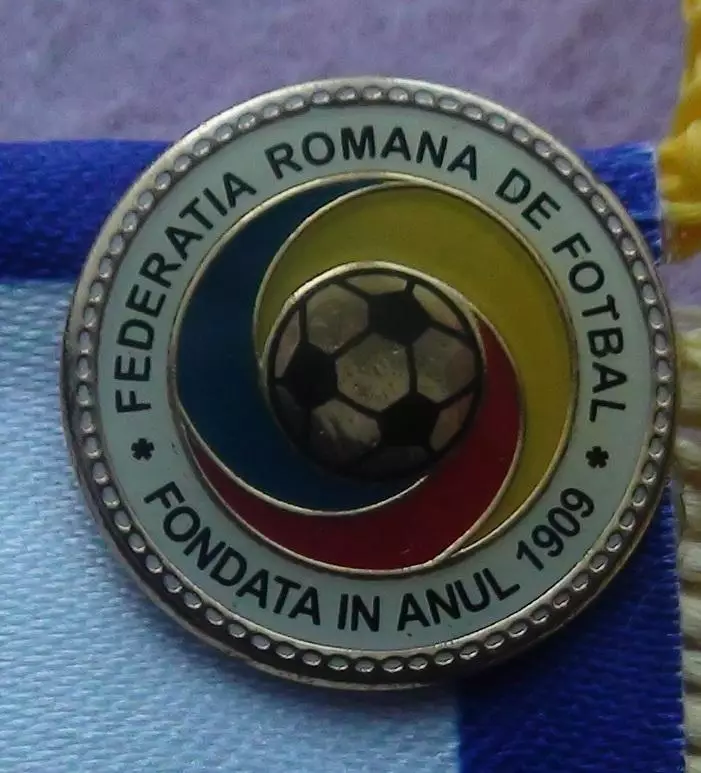 Вымпел Федерация футбола Румынии, оригинальный, со знаком 1