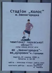 ФК Звенигородка - Цукровик Городище 2008