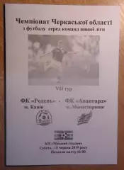 ФК Канев - Авангард Монастырище 2019