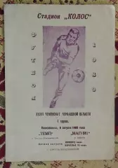 Темп Корсунь-Шевченковский - Магнит Канев 1989
