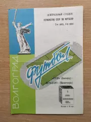 Ротор Волгоград - Металлург Магнитогорск 1975