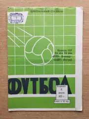 Ротор Волгоград - Салют Белгород 1979