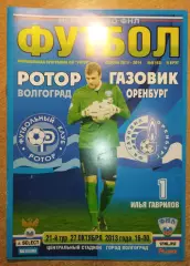Ротор Волгоград - Газовик Оренбург 2013-14*