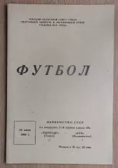 Торпедо Томск - Луч Владивосток 1966