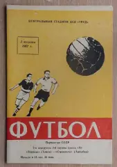 Торпедо Томск - Строитель Ашхабад 1967