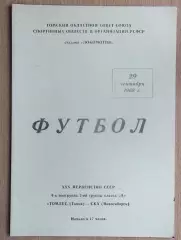 Томлес Томск - СКА Новосибирск 1968