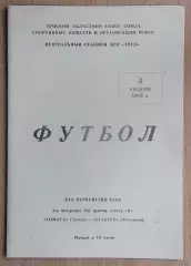 Томлес Томск - Кузбасс Кемерово 1968