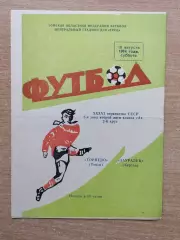 Торпедо Томск - Зауралец Курган 1974, вид 2