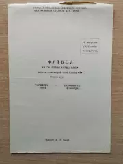 Торпедо Томск - Целинник Целиноград 1978